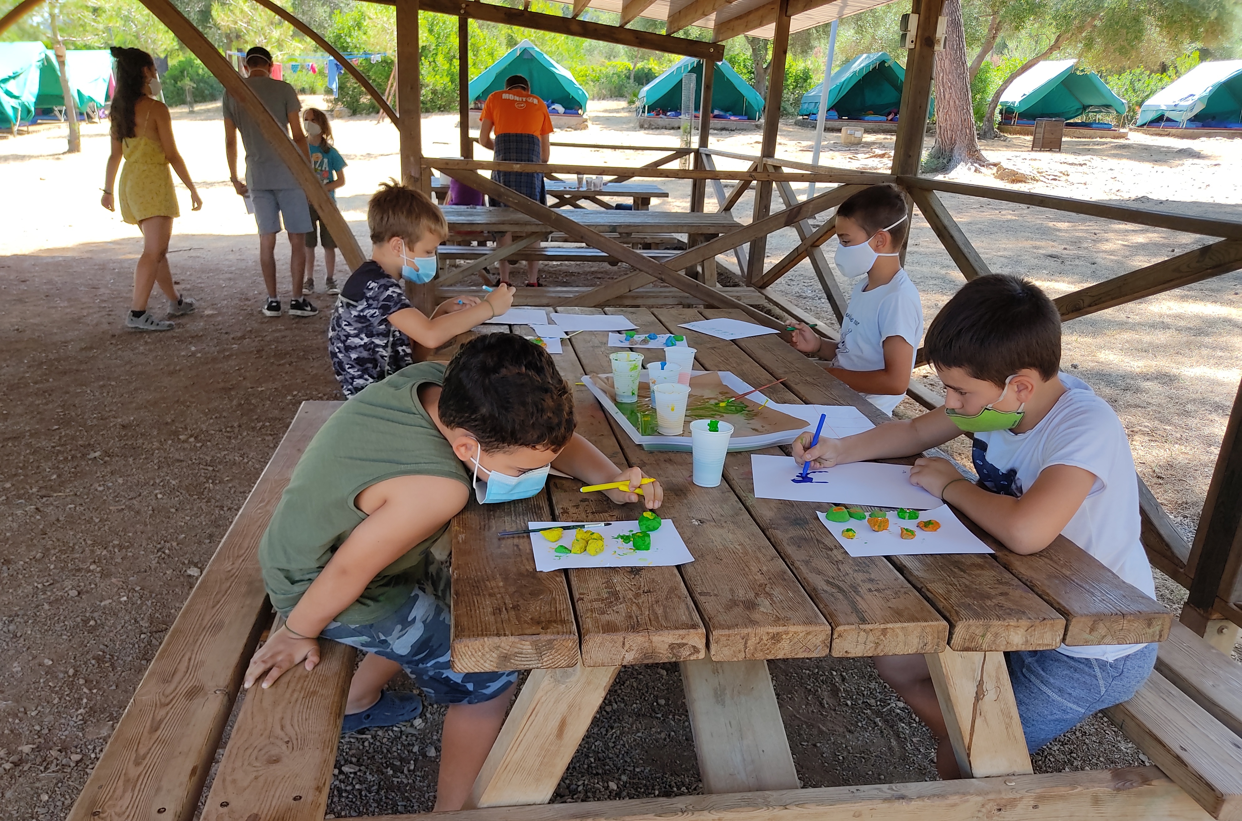 La Victòria acull aquesta setmana el primer torn de campaments per a infants i joves d’entre 8 i 15 anys organitzats per la Direcció Insular de Joventut i Participació del Consell de Mallorca.